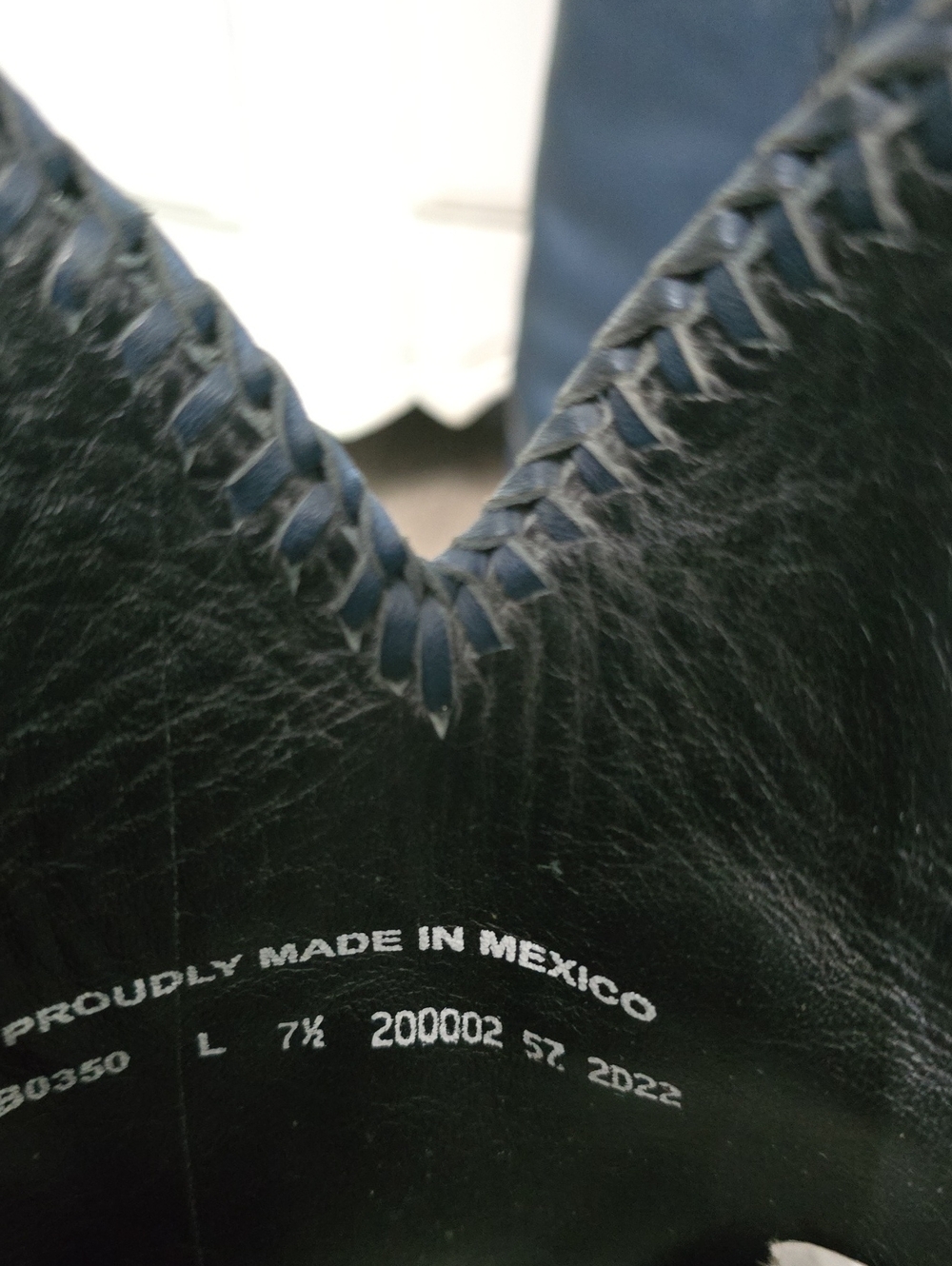 Lane Plain Jane Navy Boots - Picture 6 of 9